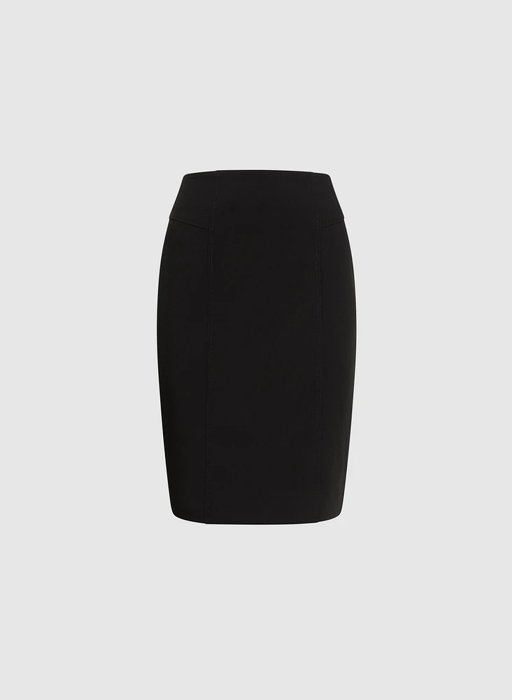 Bi-Stretch Pencil Skirt