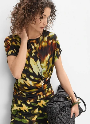 Abstract Print T-Shirt