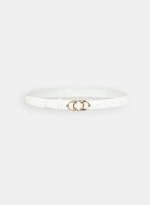 Ceinture à boucle en anneaux