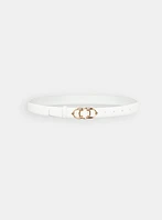 Ceinture à boucle en anneaux