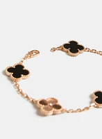 Resin Clover Bracelet