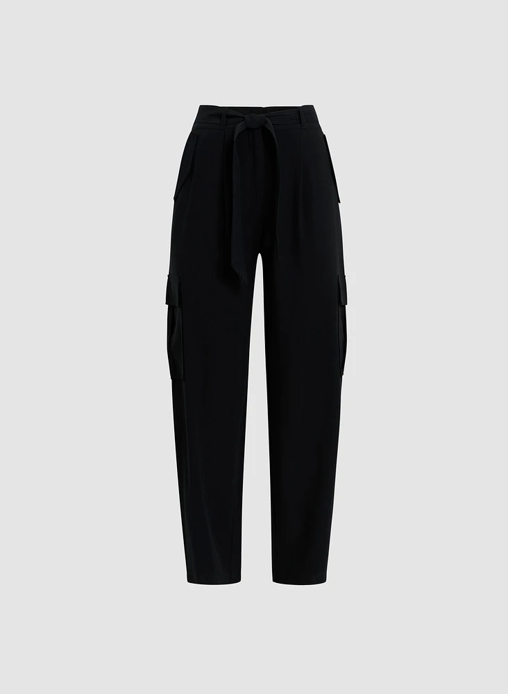Pantalon cargo jambe droite