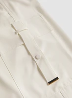 Pantalon large style cargo à enfiler