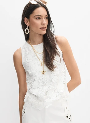 Lace Front Top
