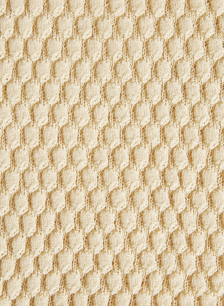 Textured Knit Pullover