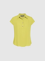 Button Placket Blouse