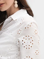 Joseph Ribkoff - Blouse à oeillets floraux