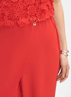 Joseph Ribkoff - Draped Wide-Leg Pants
