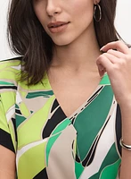 Joseph Ribkoff - Palm Print Blouse