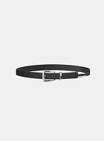 Ceinture en cuir à embout métallique