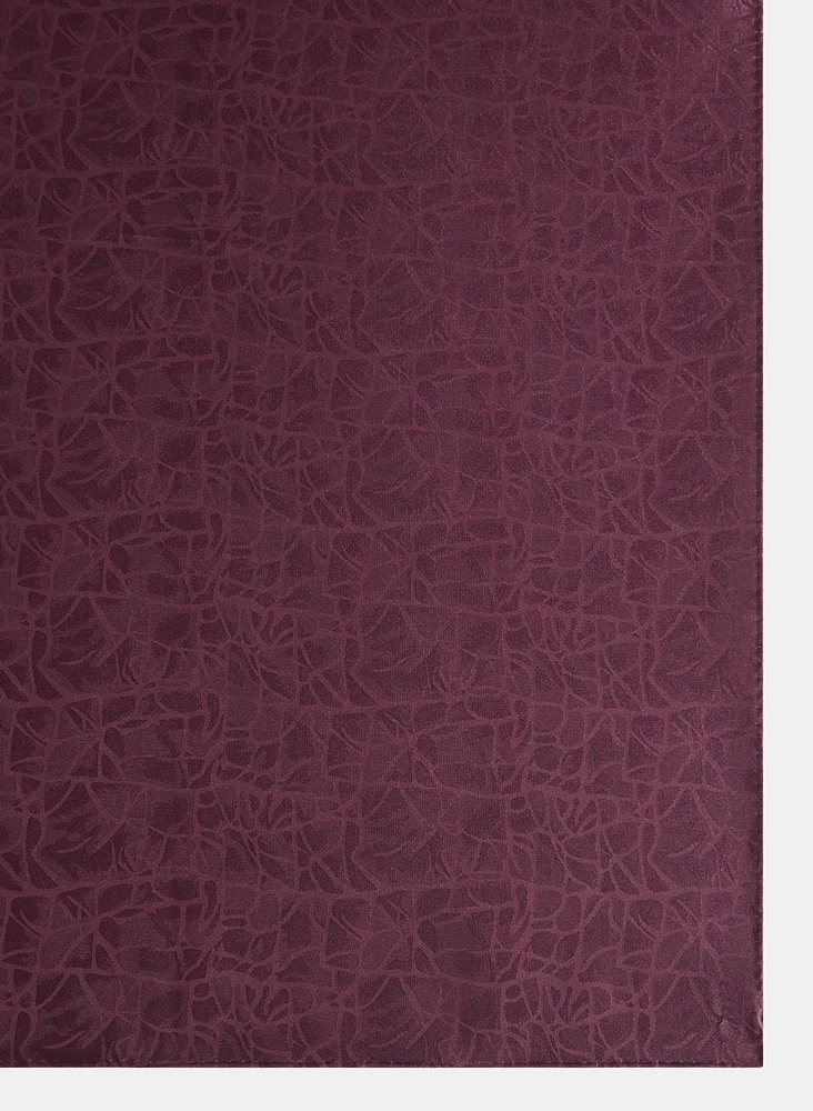 Foulard réversible à motif craquel
