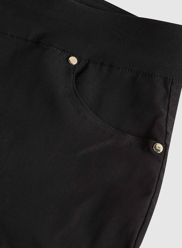 Pull-On Slim Leg Pants