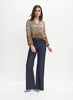 Wide-Leg Jeans
