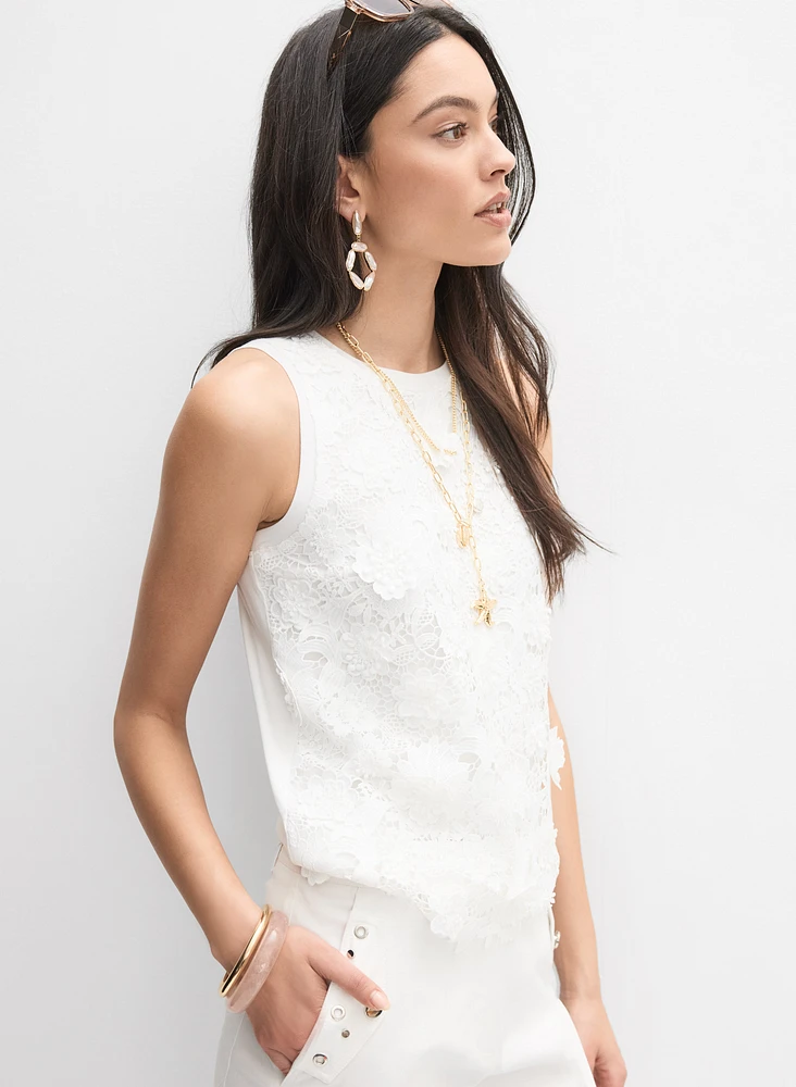 Lace Front Top