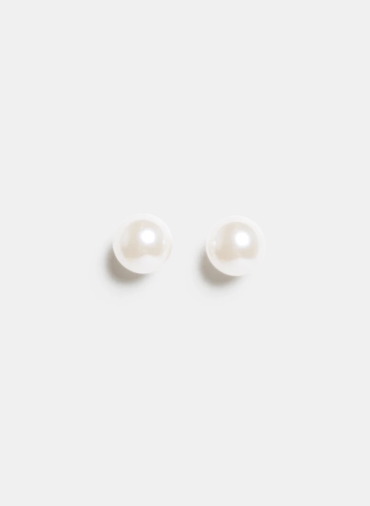 Knot Front Stud Earrings