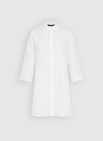 Blouse en coton ornée de pierres