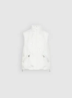 Veste matelassée à détail de séquins