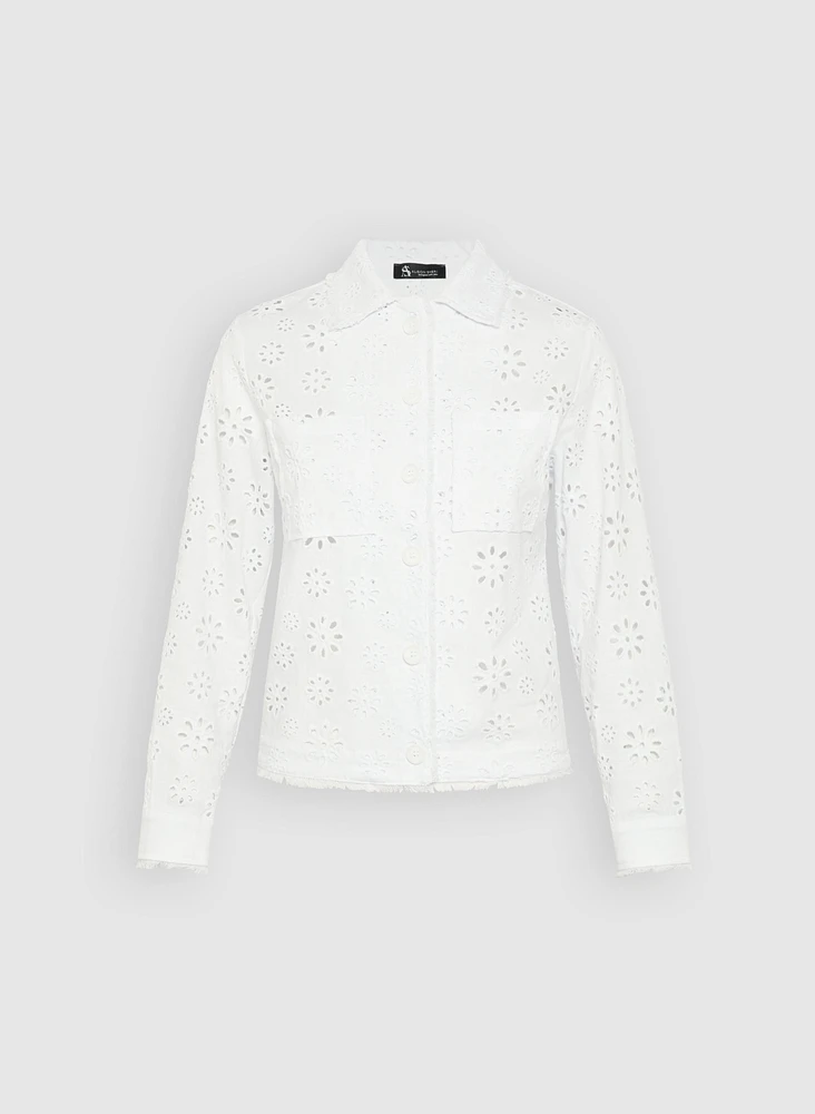 Floral Embroidered Jacket