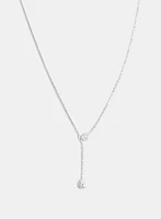 Stone Teardrop Necklace