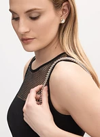 Joseph Ribkoff - Mesh Detail Jumpsuit