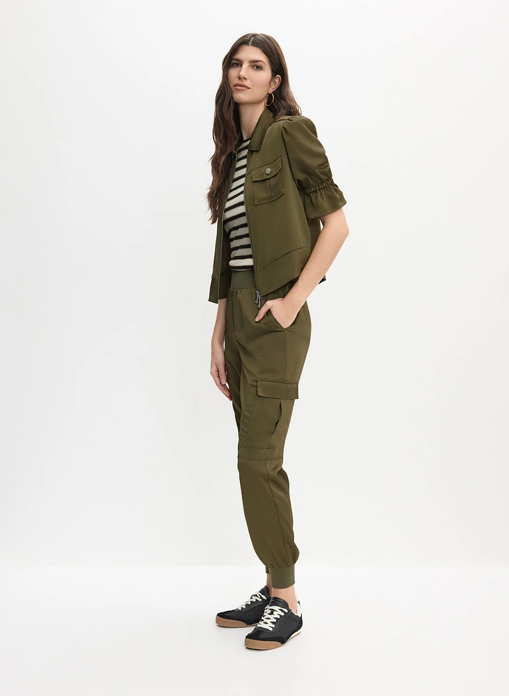 Pantalon cargo à enfiler