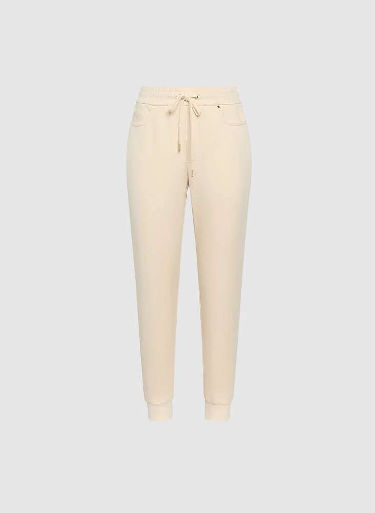 Pantalon style jogger à enfiler