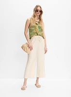 Crinkle Modal Capris