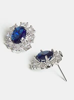 Oval Cubic Zirconia Earrings