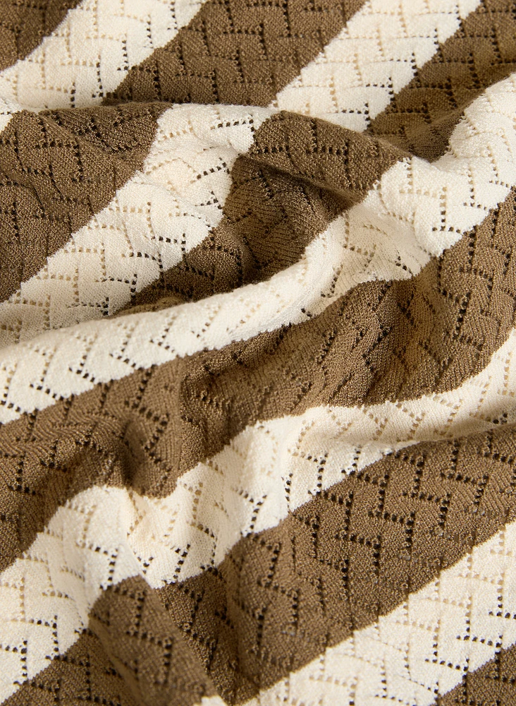Pull à rayures