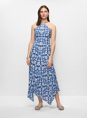 Robe à motif géométrique