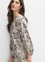 Joseph Ribkoff - Snake Print Blouse