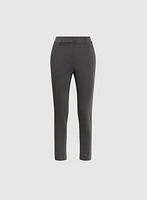 Giselle Pinstripe Slim-Leg Pants