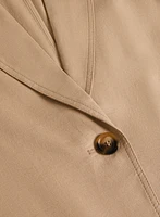 Blazer en lin extensible