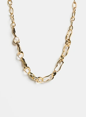 Irregular Cable Chain Necklace