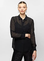 Stud Detail Blouse