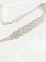 Ceinture de cristaux à boucle