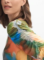 Abstract Watercolour Top