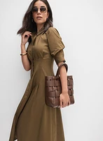 Cotton Shirt Dress