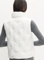 Veste matelassée à détail de séquins