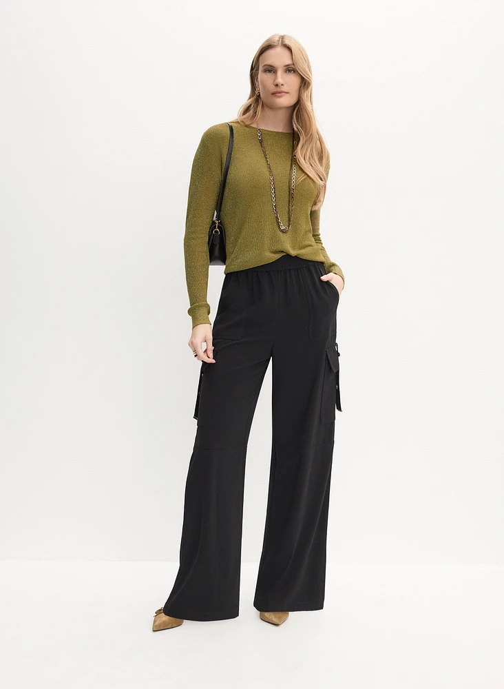 Metallic Lurex Sweater