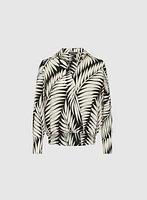 Leaf Print Blouse