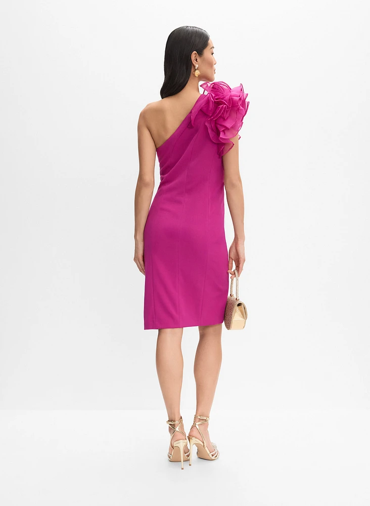 Robe à bretelle unique