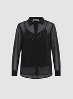 Stud Detail Blouse