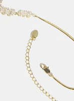 Collier à baguettes de cristaux