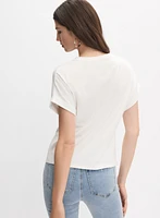 T-shirt à imprimé floral