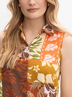 Floral Patchwork Blouse