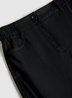 Linen-Blend Capris