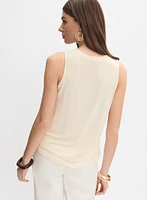 Graphic Floral Tank Top