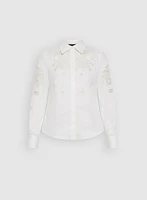 Floral Cutout Blouse