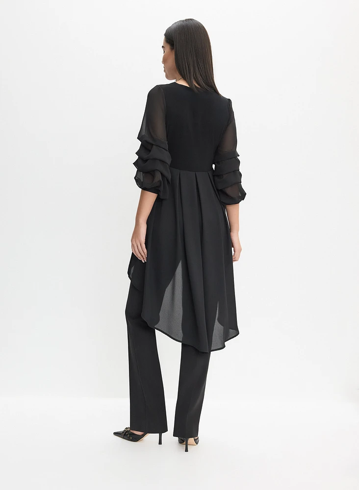 Asymmetric Tunic Blouse